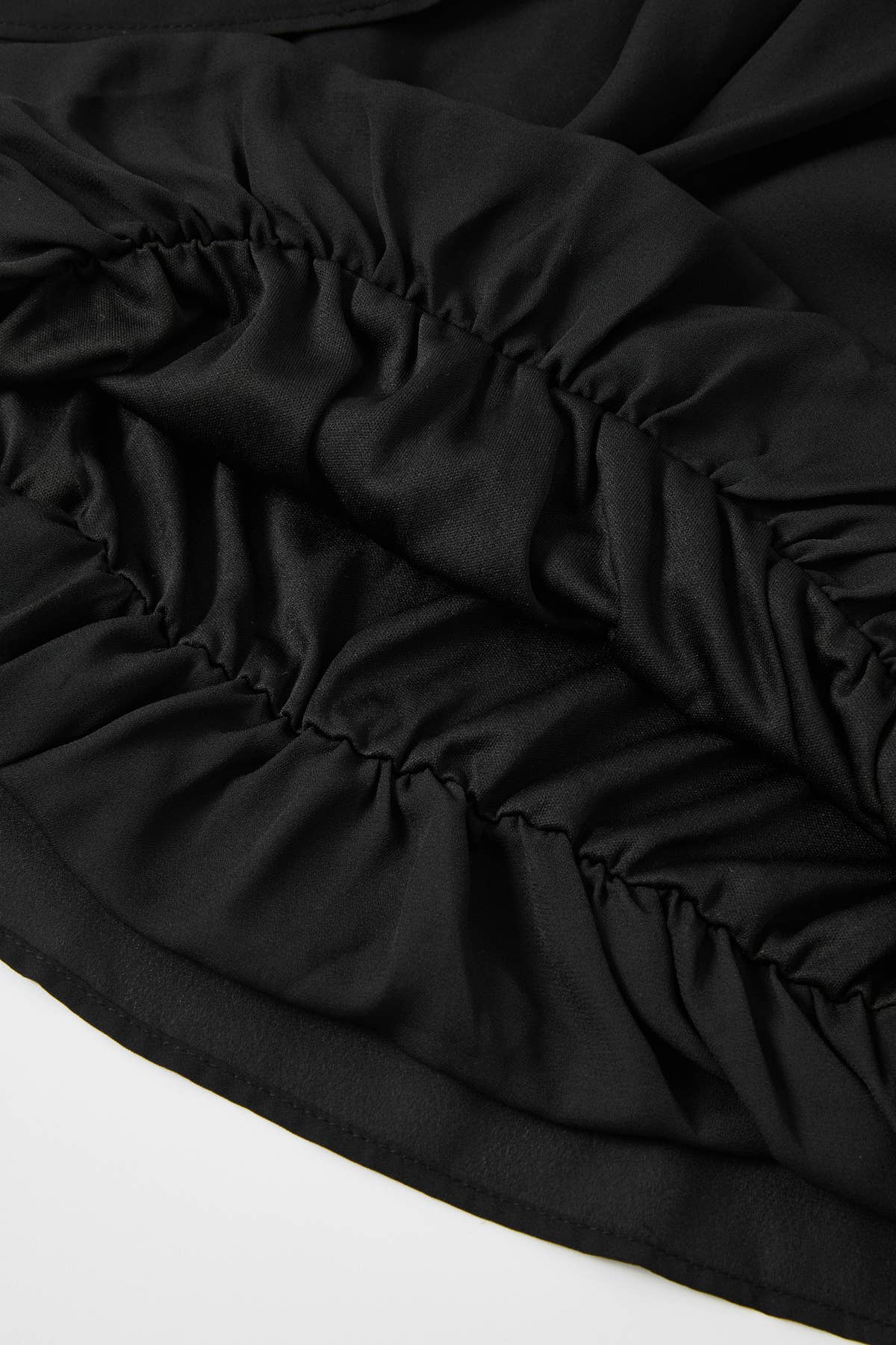 Shirred Cape Top