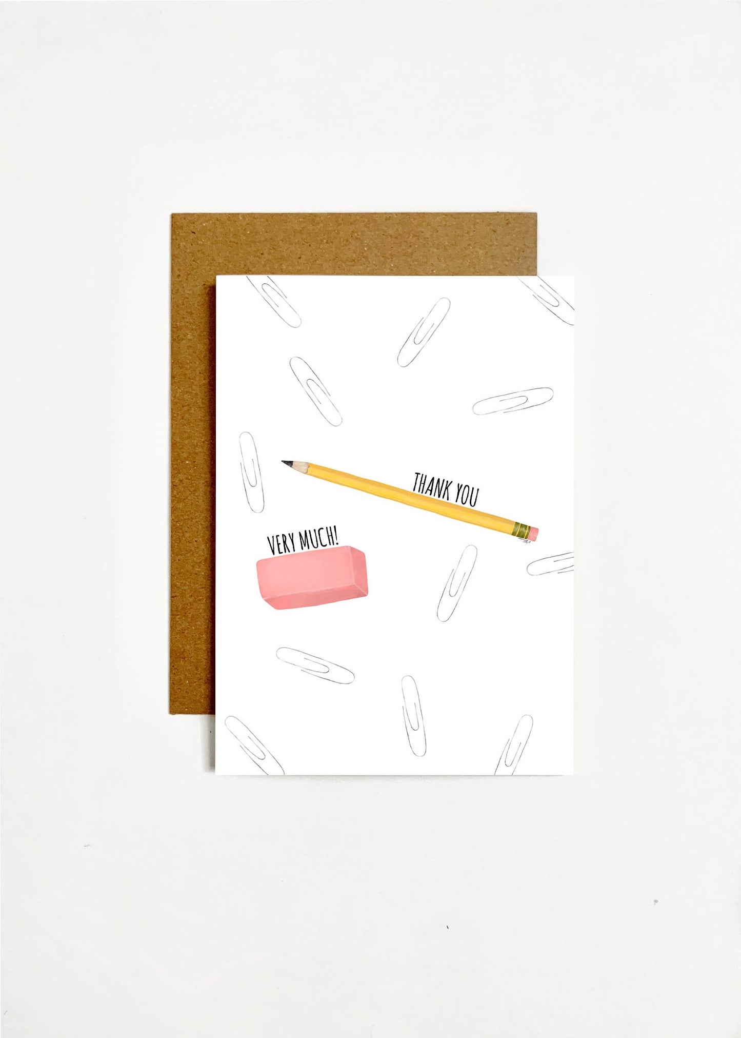 Thank You Pencil + Erasers