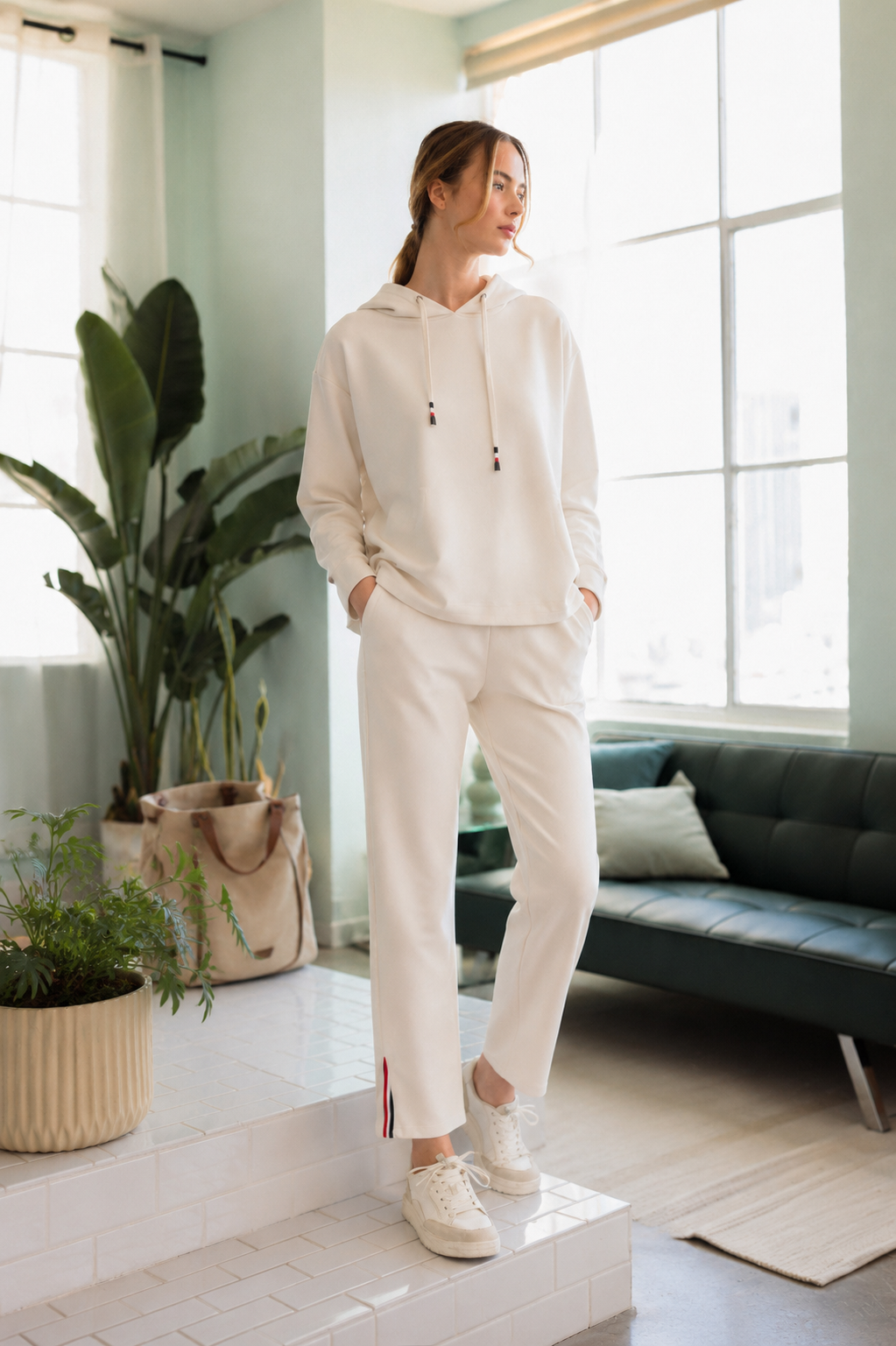 Karine Crepe Knit Pant
