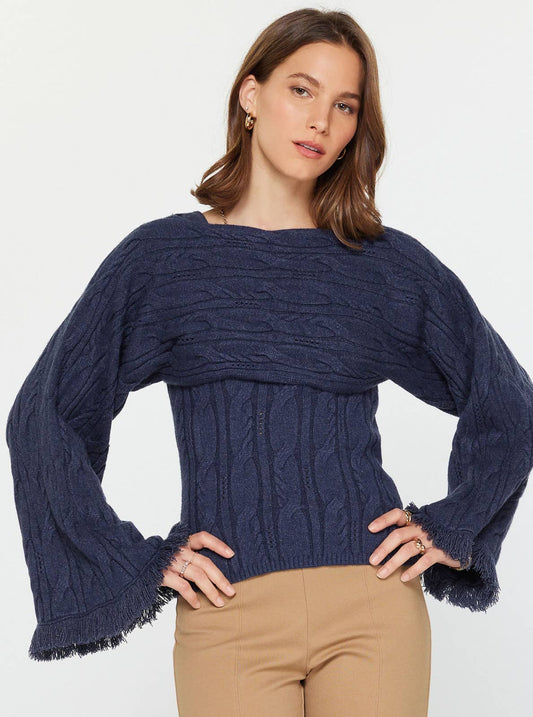 Shrug and Sweater Top Set