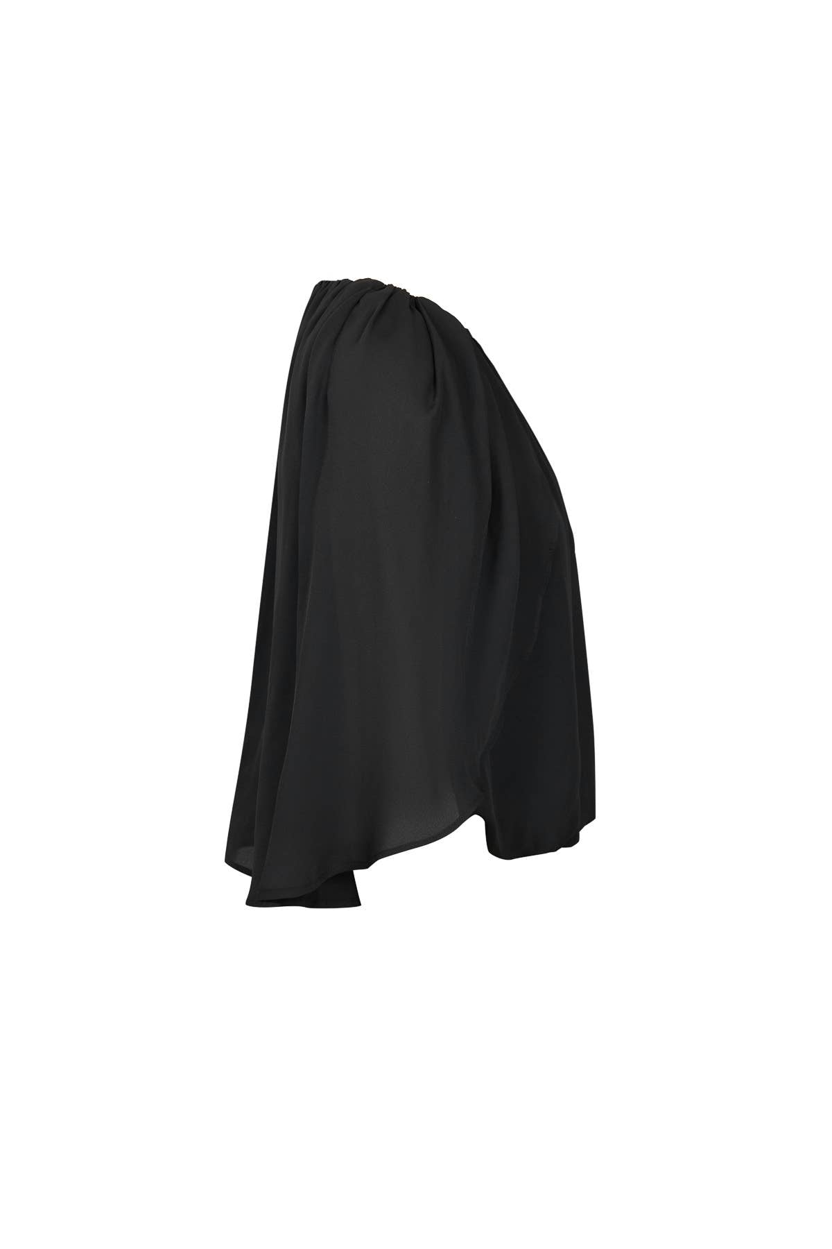 Shirred Cape Top