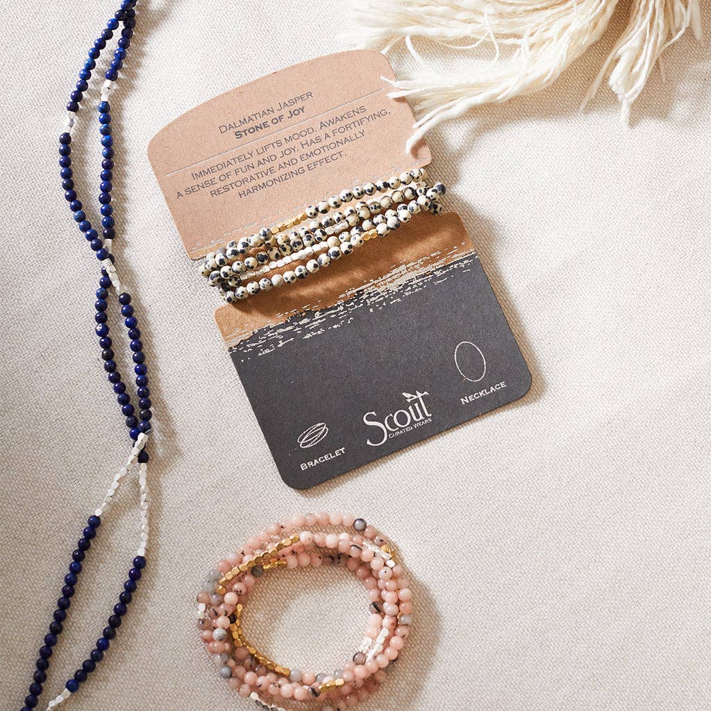 Scout Stone Wrap ~ Morganite & Black Tourmaline ~ Protection