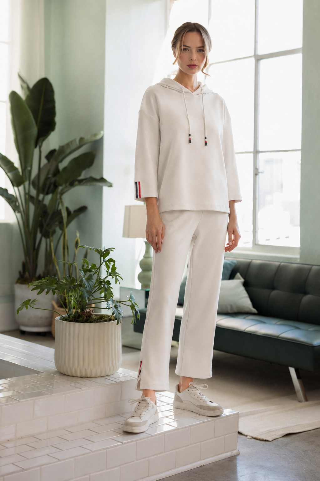 Karine Crepe Knit Pant