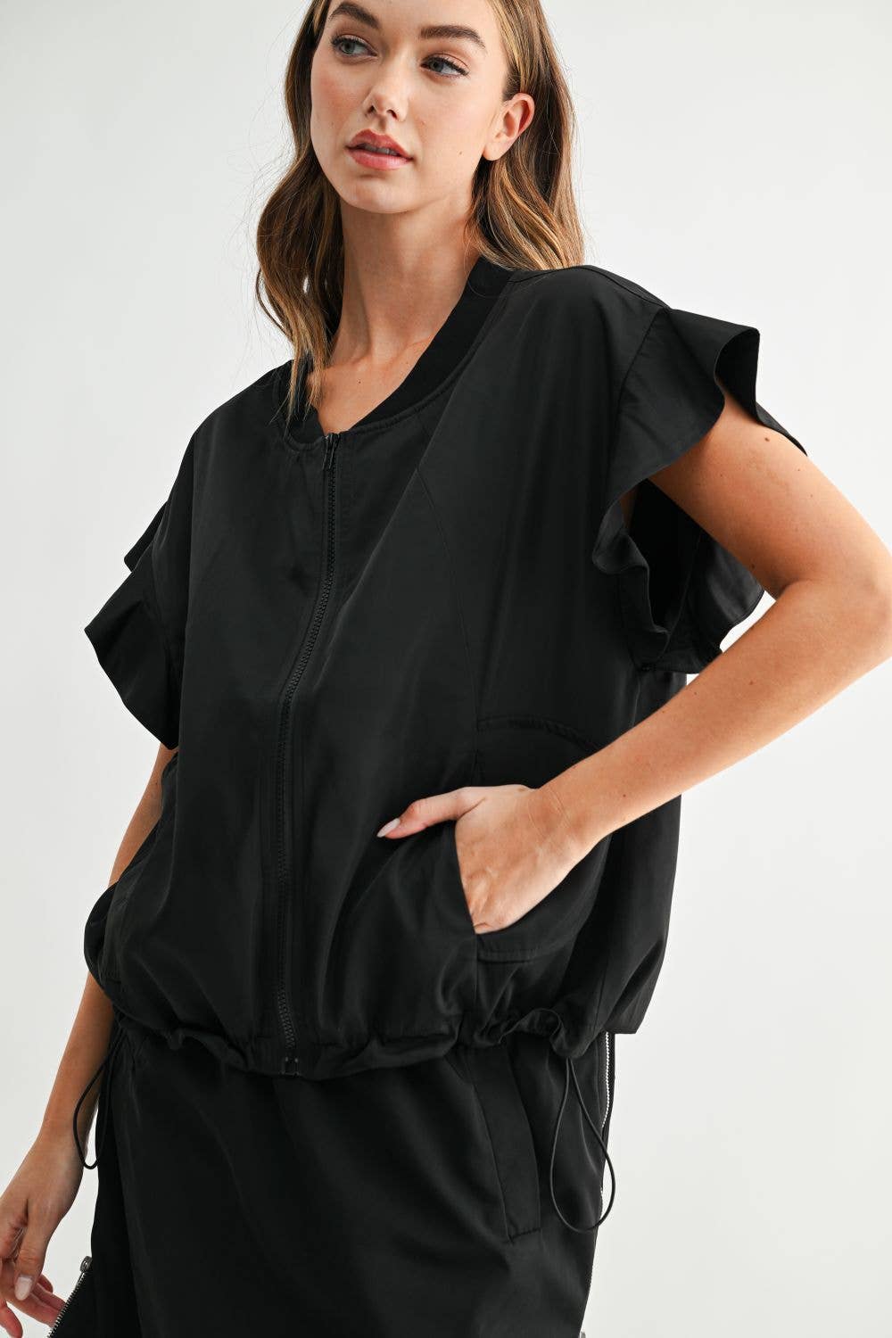 Jonah Vest in Black