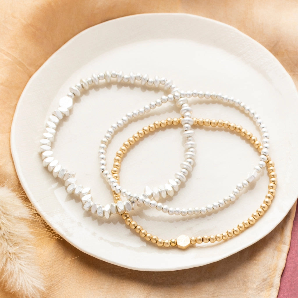 Scout Mini Metal Stacking Bracelets