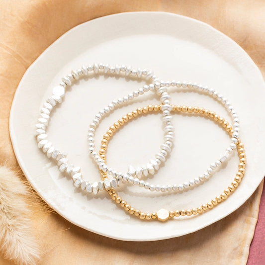 Scout Mini Metal Stacking Bracelets