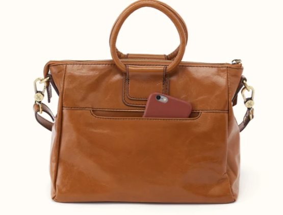 HOBO Sheila Medium Satchel in Truffle