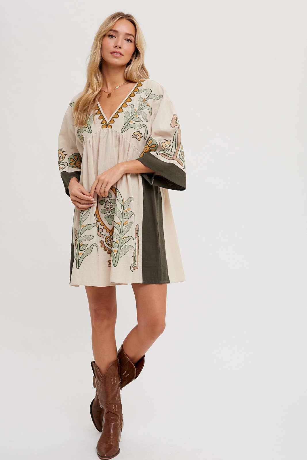 Boho Babydoll Dress