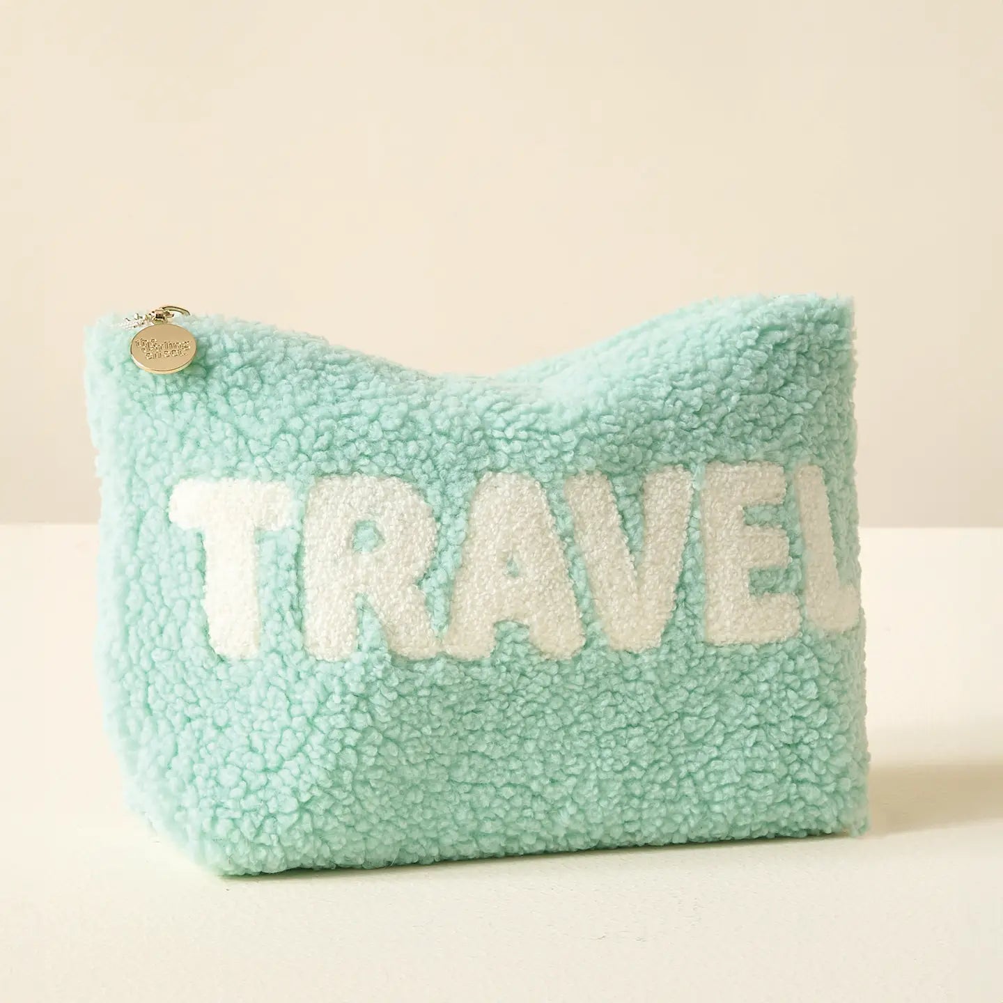 Sherpa Zippered Teddy Pouch - Travel