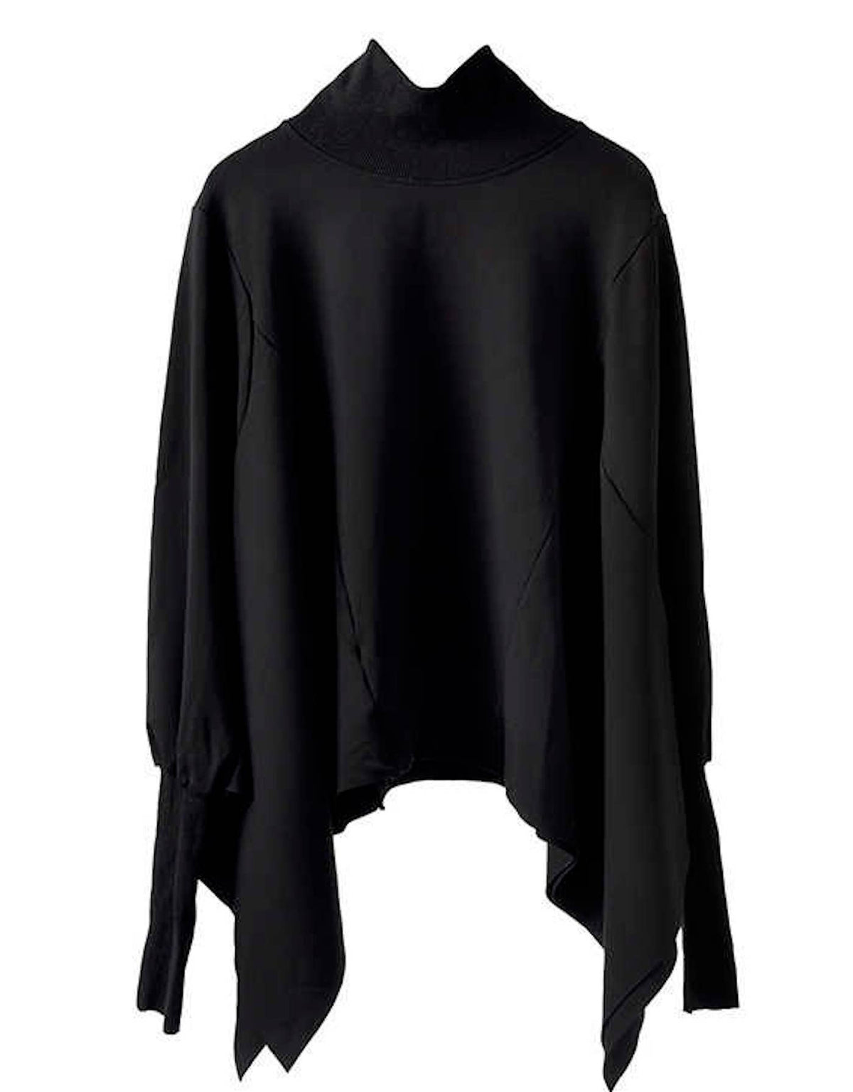 Dolman Sleeve Mock Knit Top