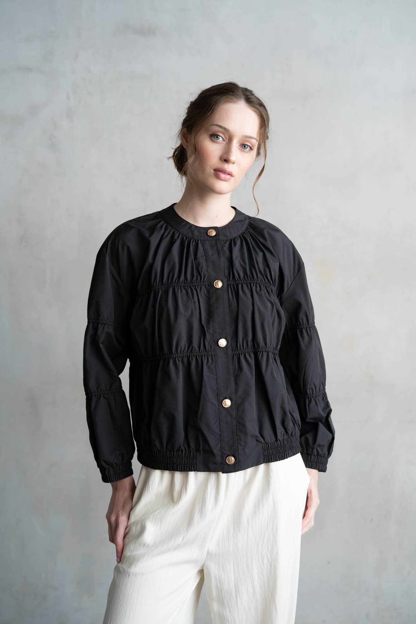 Effortless Tiered Jacket