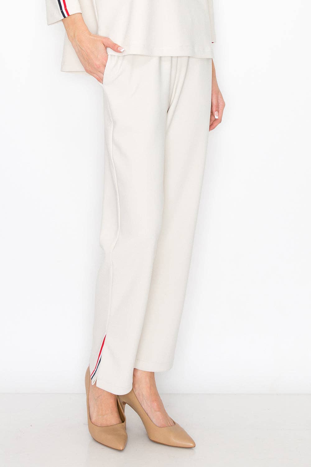Karine Crepe Knit Pant